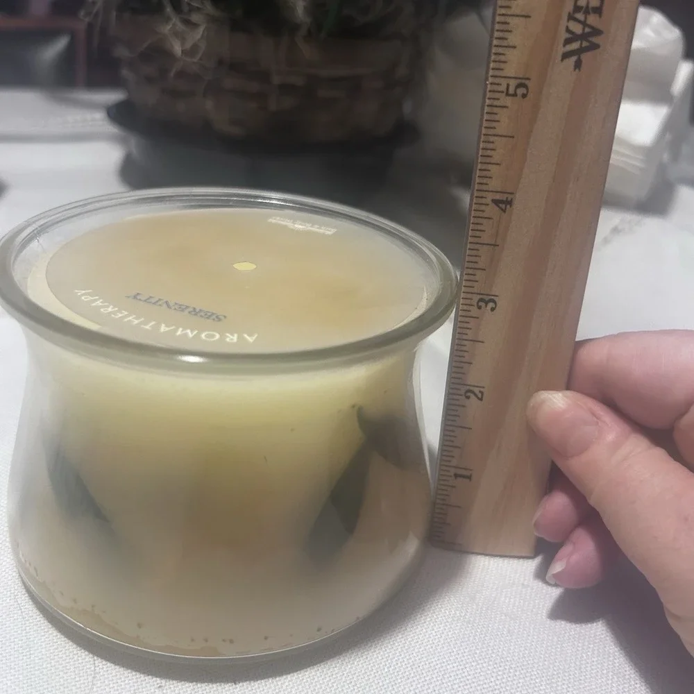 Bath and Body Works Aromatherapy Serenity Candle 16oz Cedarwood Clary 2490C16